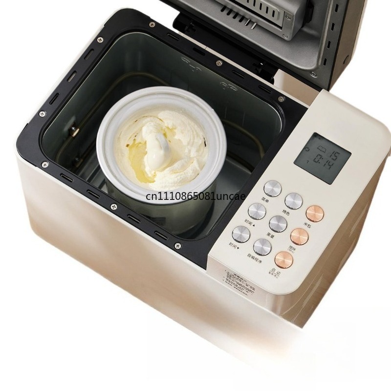 Home Cooking Menu - スマート予約パン焼き機、家庭用全自動多機能25項目プリセットメニューギフト生地混練調理機
