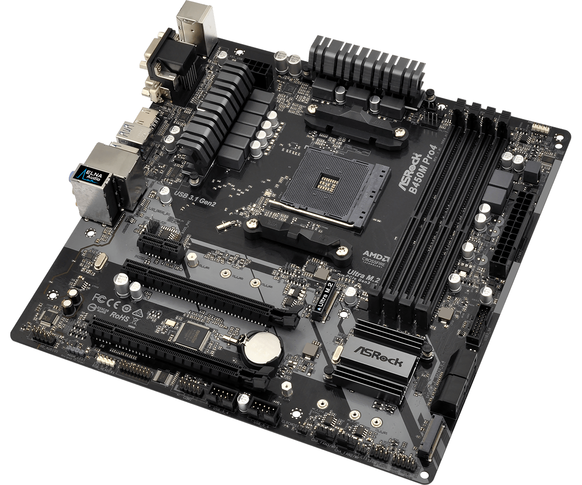ASROCK B450M B450マザーボード B450M  - Home Cooking Videos のレビューと価格