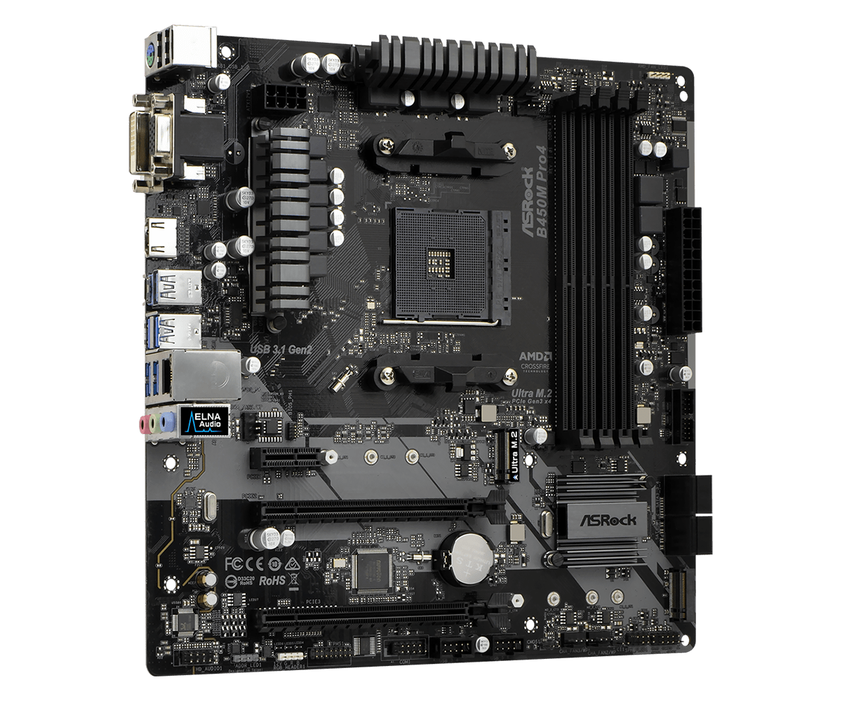 ASROCK B450M B450マザーボード B450M  - Home Cooking Videos のレビューと価格