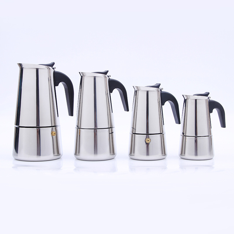 プレミアムステンレス鋼モカコーヒーメーカー 2/4/6 カッ - Home Cooking Appliances のレビューと価格