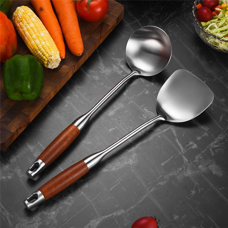 M12K-炭素鋼用ステンレス鋼製スパチュラ、ステンレス鋼製中 - Wok Carbon Steel のレビューと価格
