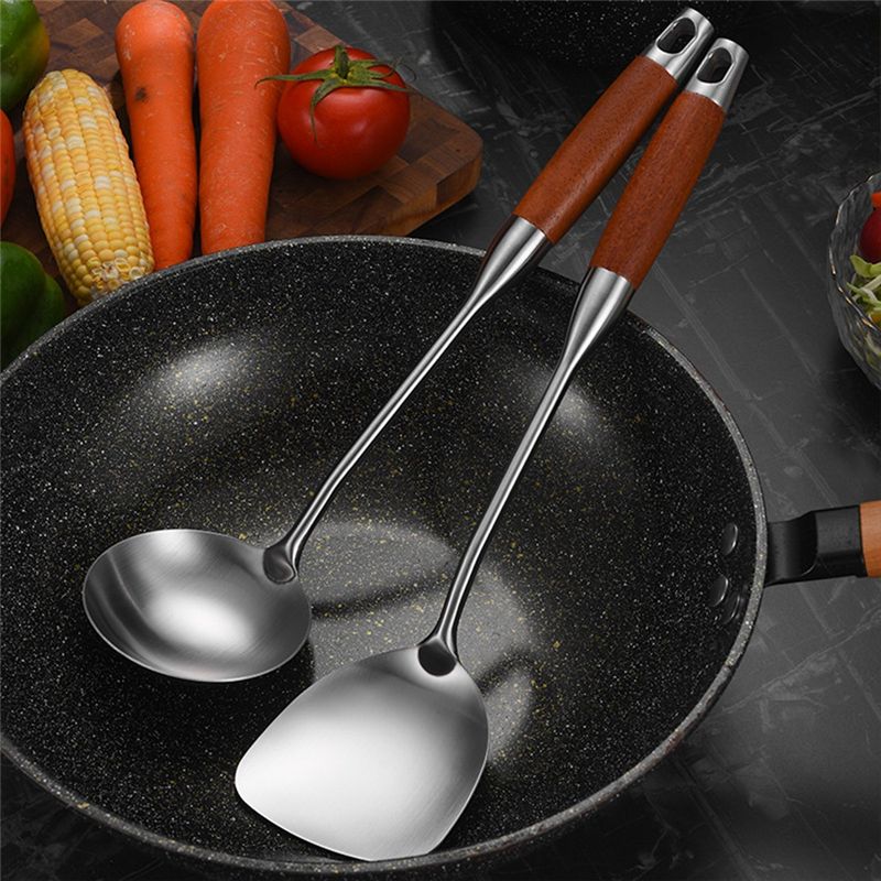 M12K-炭素鋼用ステンレス鋼製スパチュラ、ステンレス鋼製中 - Wok Carbon Steel のレビューと価格