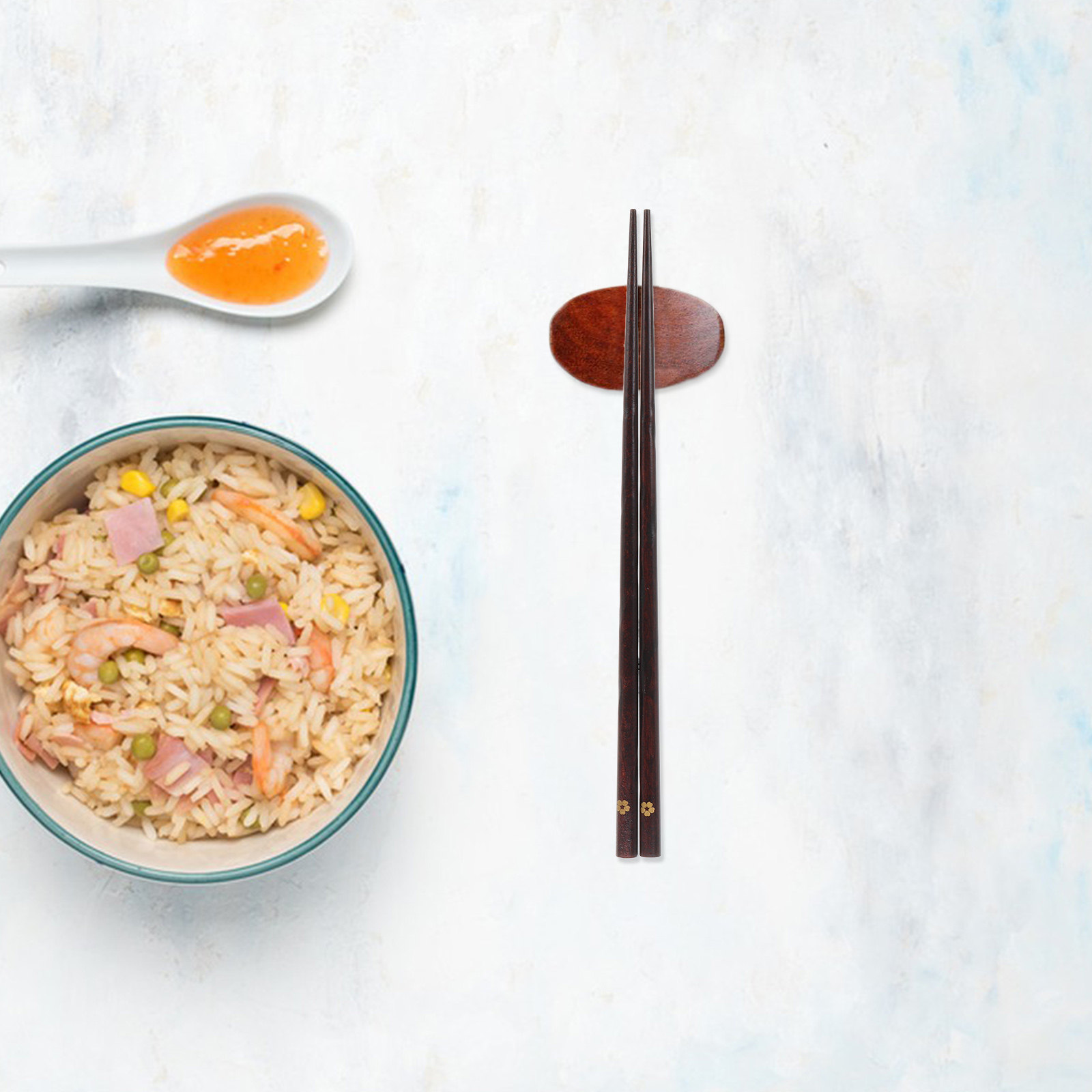 木製箸 日本風 滑り止め 再利用可能 家庭用 キッチン ダイ - Home Cooking Japanese のレビューと価格