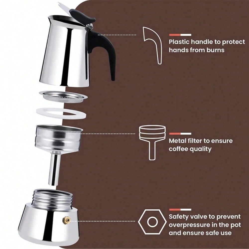 12 カップコーヒーメーカーステンレス鋼エスプレッソメーカー - Home Cooking Appliances のレビューと価格