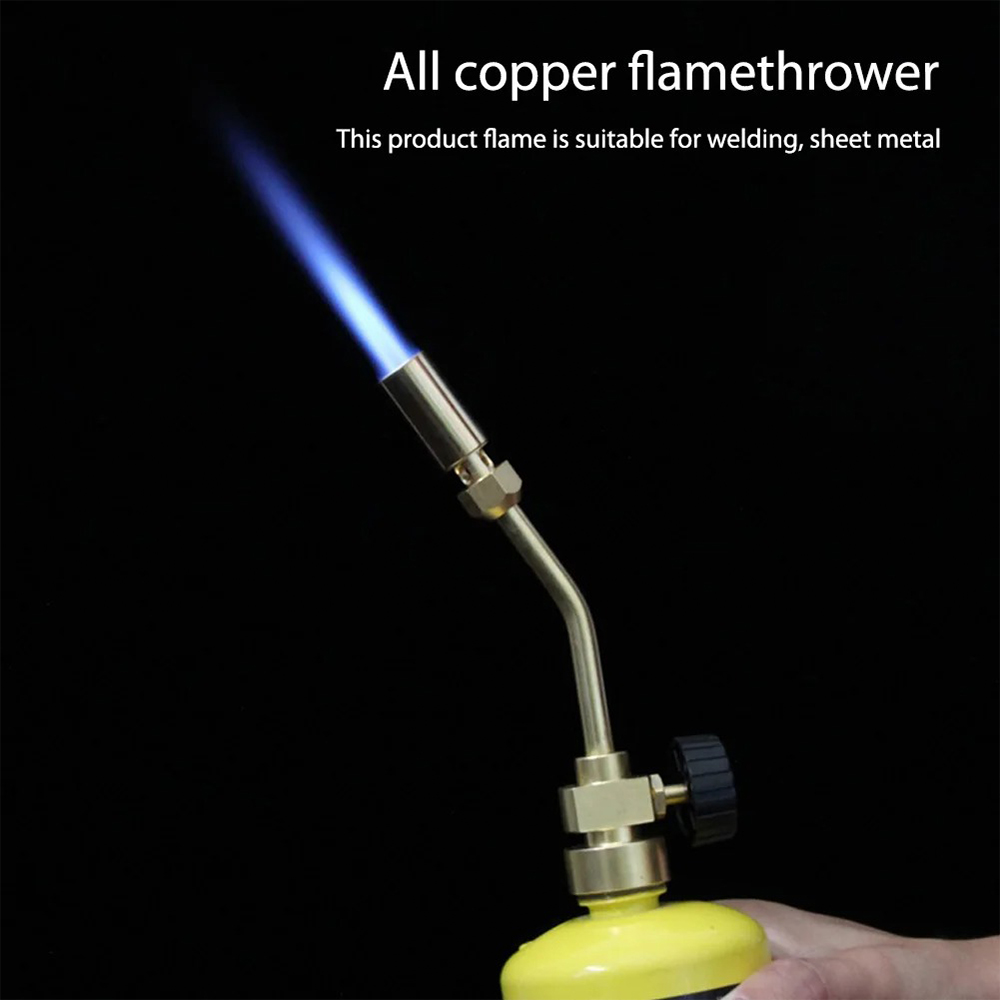 1個のプロパンガストーチは真鍮素材で作られており、マッププロ - Home Cooking Gas のレビューと価格
