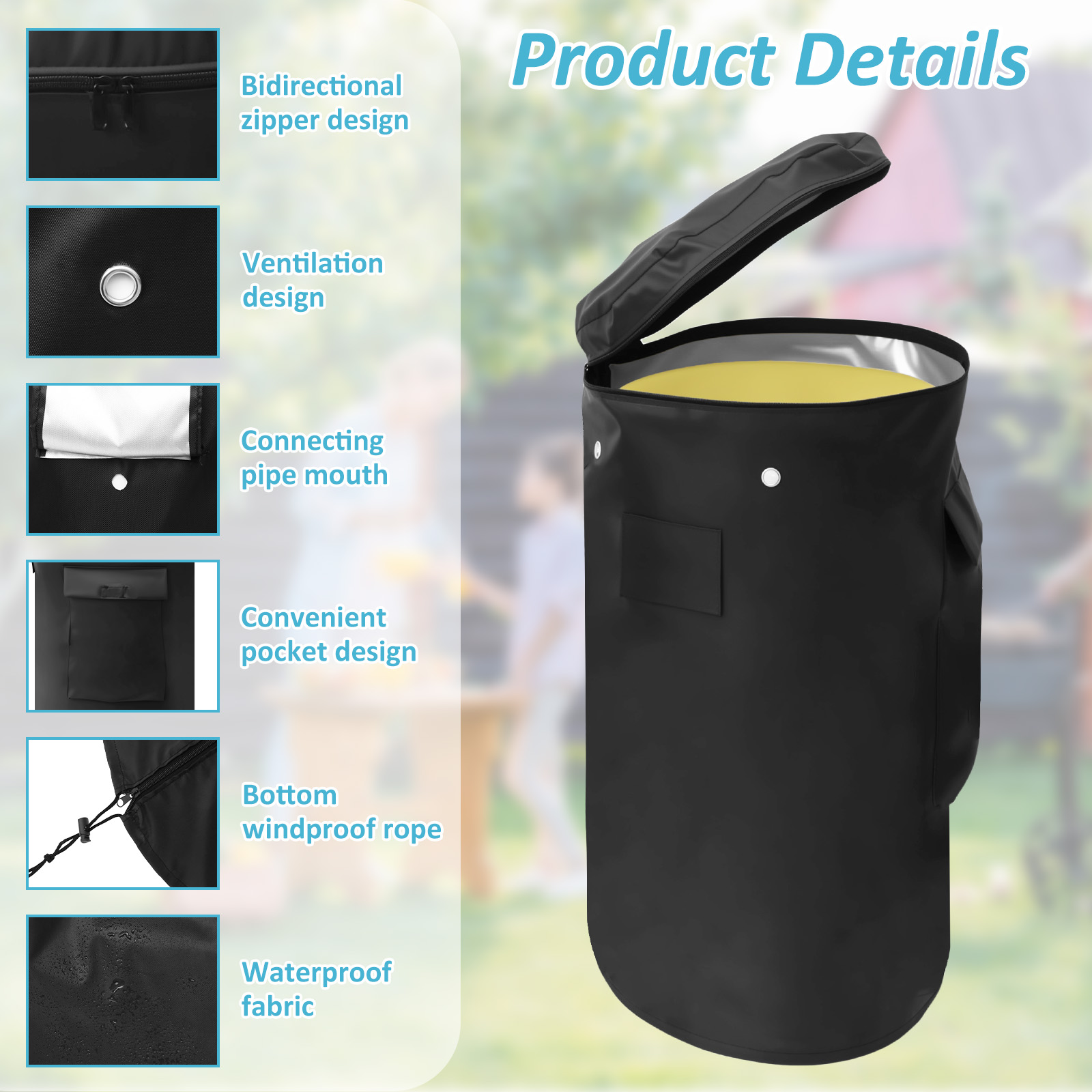 オックスフォード布プロパンタンクカバー通気性のある巾着底ガス - Home Cooking Gas のレビューと価格