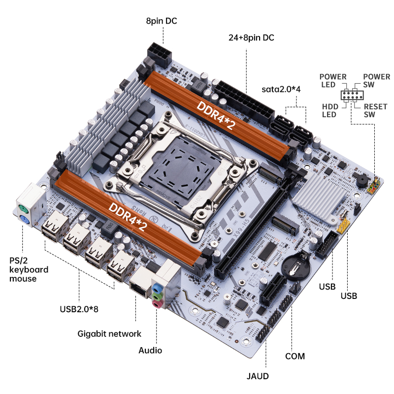 QIYIDA X99 マザーボード LGA2011 3 M. - Home Cooking Videos のレビューと価格