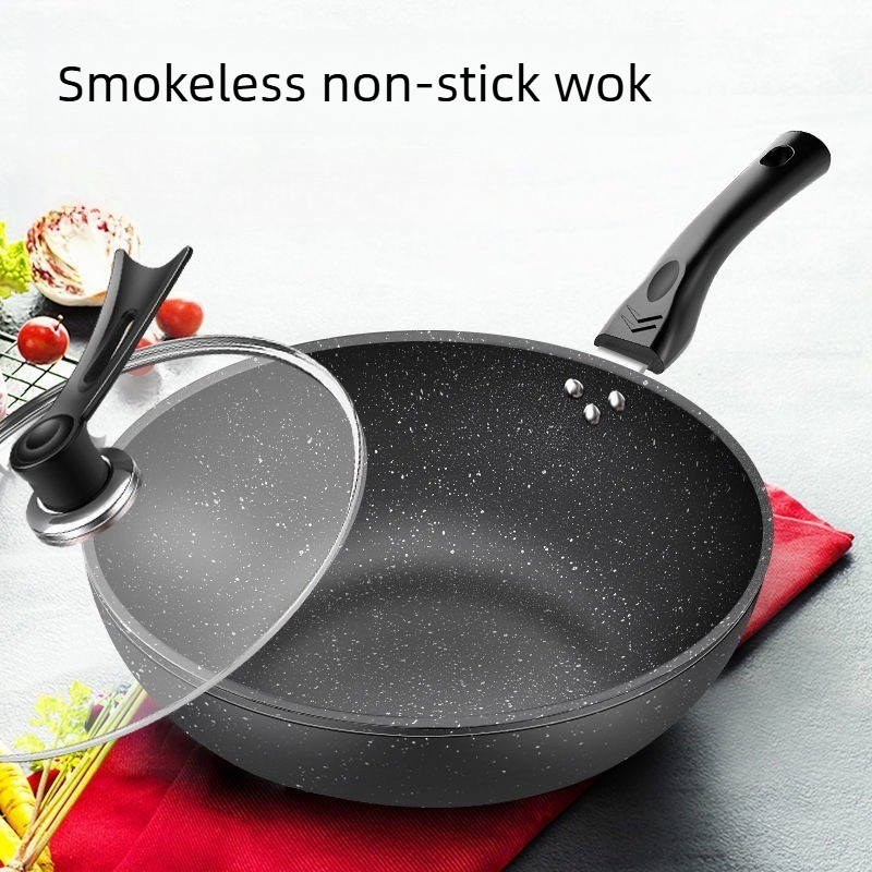 麦飯石調理鍋、油が少なく焦げ付きにくい、家庭用ガスコンロやI - Home Cooking Gas のレビューと価格