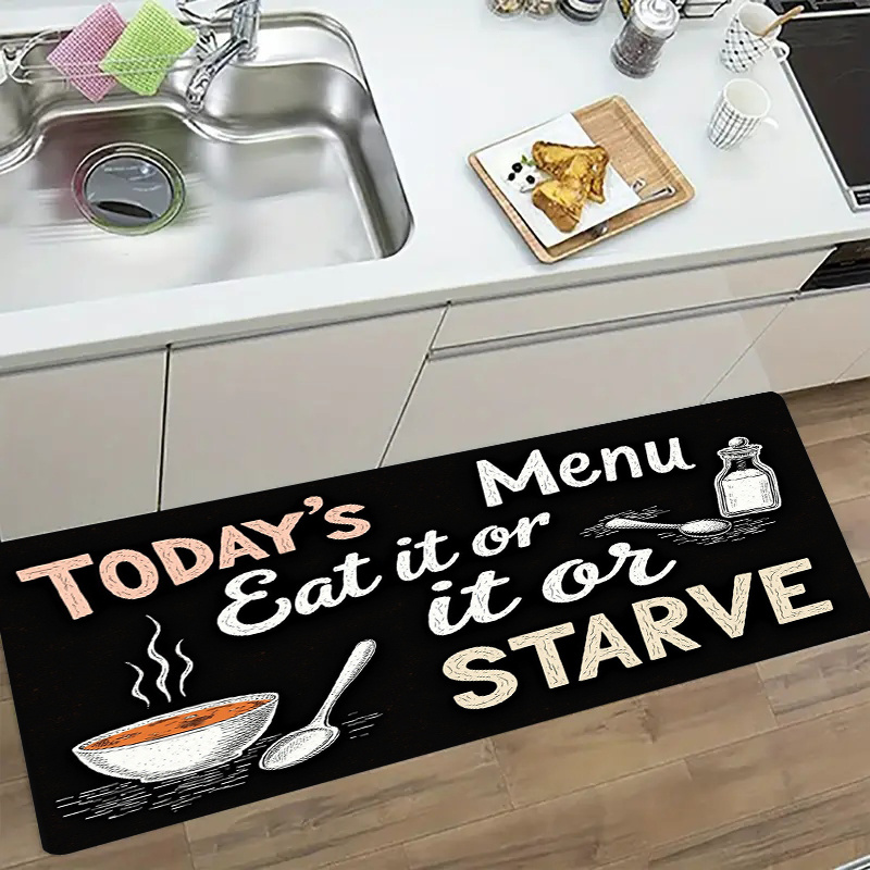 黒い黒板キッチンメニューボウルスプーンジャースケッチランナー - Home Cooking Menu のレビューと価格