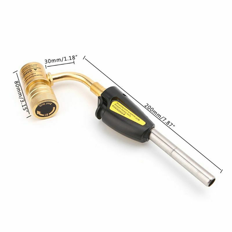 MAPP プロパンガス溶接トーチ金属ターボトーチろう付けはん - Home Cooking Gas のレビューと価格